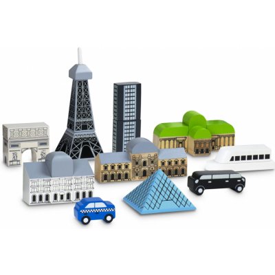 Wonderworld Svítící kostky Paris – Zboží Mobilmania