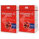 GS Vitamin C 1000 mg se šípky 2 x 100+20 tablet – Hledejceny.cz