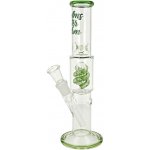 Amsterdam Skleněný bong s perkolací Loki Green 29 cm – Hledejceny.cz