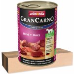 Animonda Gran Carno Adult hovězí & srdce 6 x 400 g – Hledejceny.cz