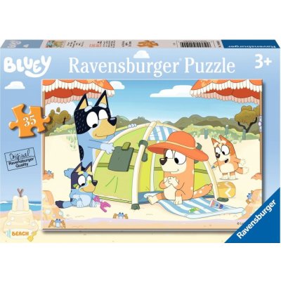 Ravensburger Bluey na pláži 35 dílků – Hledejceny.cz