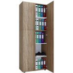 VCM Kancelářská skříň Lona, sonoma dub – Zboží Dáma