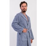 Vienetta MAN pánský župan s kapucí Luis Modrá – Sleviste.cz