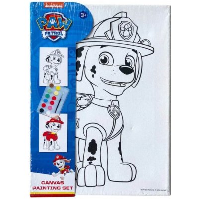 SAMBRO Obrázek Paw Patrol k vymalování 18x25cm DESIGN: MARSHALL – Hledejceny.cz
