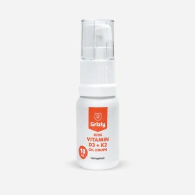 Grizly Vitamín D3 + K2 kapky pro děti 6 x 10 ml – Hledejceny.cz