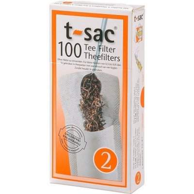 Tea Goetz Čajové filtry t-sac® velikost č. 2 - 100 kusů