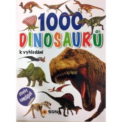 1000 dinosaurů se samolepkami – Zboží Mobilmania