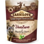 Carnilove Paté Venison with Strawberry Leaves 300 g – Zbozi.Blesk.cz