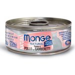 Monge Cat Natural tuňák kuře a krevety 80 g – Zboží Mobilmania