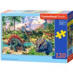 Castorland Dinosauří vulán 120 dílků – Zboží Dáma