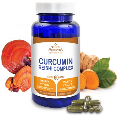 Altevita Curcumin Reishi Complex 60 ks – Hledejceny.cz