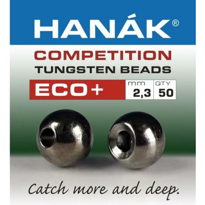 Hanák Competition Tungstenové Hlavičky Eco+ Černý Nikl 2,3 mm 50 ks – Hledejceny.cz