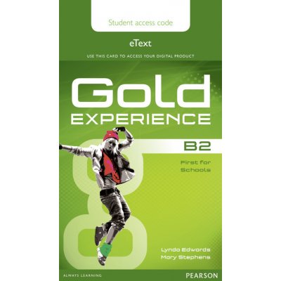 Gold Experience B2 eText Student´s Book a MyEnglishLab – Hledejceny.cz