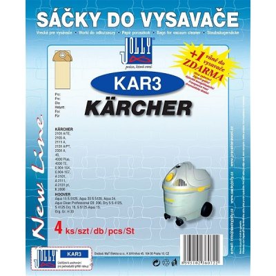 Jolly KAR3 (4ks) do vysav. Karcher