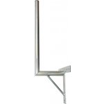 Anténní držák 25cm na zeď se vzpěrou, trubka 42/2mm, výška 66cm žár. – Hledejceny.cz