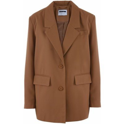 Noisy May jednořadé sako hnědé – Zboží Dáma