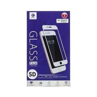 Mocolo 3D tvrzené sklo černé pro Apple iPhone 6/7/8 A1-41427 – Zboží Živě