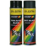 Motip High Gloss Black černá lesklá akrylový lak 500 ml – Sleviste.cz