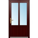 OknaDvereNaMiru.cz Vchodové plastové dveře SLOUPKOVÉ Arnold antracit 90 x 215 cm – Zboží Mobilmania