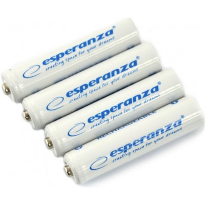 Esperanza AAA 1000 mAh 4ks EZA102W – Zbozi.Blesk.cz