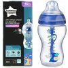 Láhev a nápitka Tommee Tippee kojenecká láhev Advanced AntiColic Girl modrá 340ml