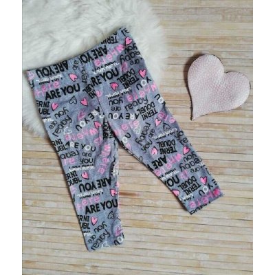 Dívčí legíny Šedá – Sleviste.cz