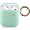 Pouzdro na sluchátka Guess AirPods cover Silicone Glitter GUACCSILGLGN