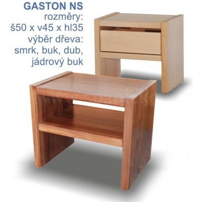 noční stolek Gaston – Zboží Mobilmania