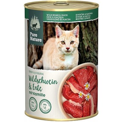 Pure Nature Cat Adult Divočák a Kachna 0,4 kg