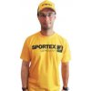 Rybářské tričko, svetr, mikina SPORTEX T-Shirt Tričko s velkým logem žluté