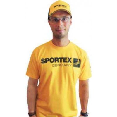 SPORTEX T-Shirt Tričko s velkým logem žluté