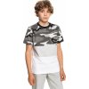 Dětské tričko Quiksilver triko Essentials Block Ss Youth Black Everyday Camo KVJ6