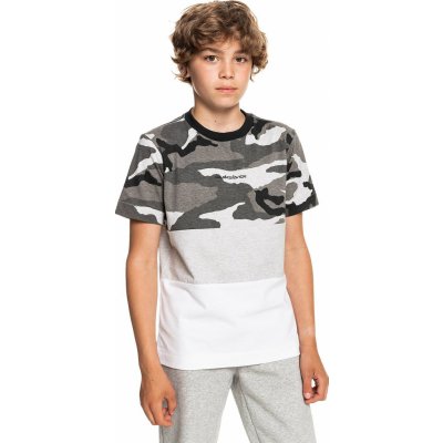 QUIKSILVER triko Essentials Block Ss Youth Black Everyday Camo KVJ6 – Hledejceny.cz