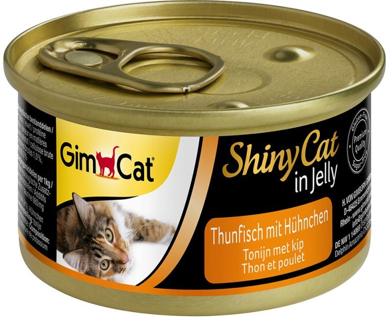 ShinyCat Jelly tuňák & kuře 70 g