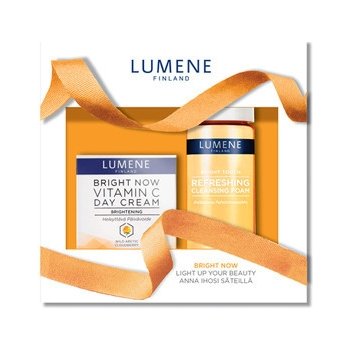 Lumene Lumene Bright Now Denní krém Bright Now Vitamin C 50 ml + Čisticí pěna Radiant Touch 150 ml dárková sada