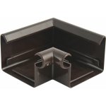 Marley Simplex Roh okapového žlabu vnitřní plastový RG 70 RAL 8017 hnědý – Sleviste.cz