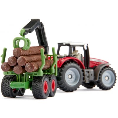 SIKU BLISTER Massey Ferguson s lesnickým přívěsem – Hledejceny.cz