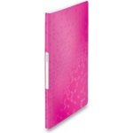 Leitz Wow katalogová kniha 20 kapes růžová A4 – Hledejceny.cz