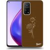 Pouzdro a kryt na mobilní telefon Xiaomi Pouzdro Picasee silikonové Xiaomi Mi 10T Pro - Brown flowers čiré