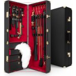 Bedroom Fantasies Bondage Suitcase Cow Leather 17 pcs – Zboží Dáma