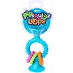 FAT BRAIN chrastítko pipSquiz Loops modré – Sleviste.cz