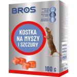 Rodenticid BROS parafínové bloky na myši a potkany 100g – Hledejceny.cz