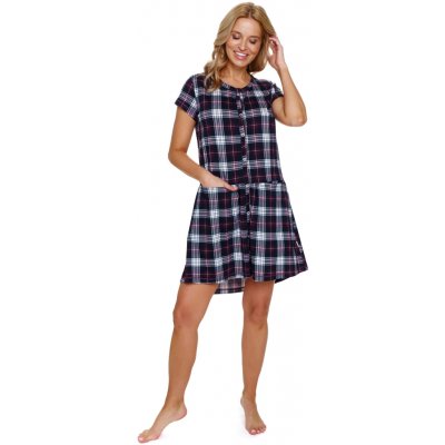 Doctor Nap noční košile TCB.9444 vínová – Zboží Mobilmania