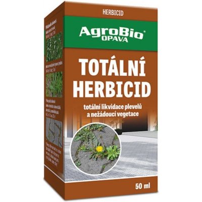 AgroBio Totální herbicid k hubení jednoletých a víceletých plevelů 50ml