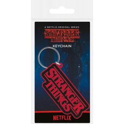 Přívěsek na klíče Stranger Things logo – Zbozi.Blesk.cz