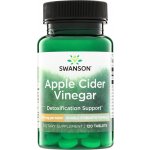 Swanson Apple Cider Vinegar Jablečný ocet 200 mg x 120 tablet – Hledejceny.cz
