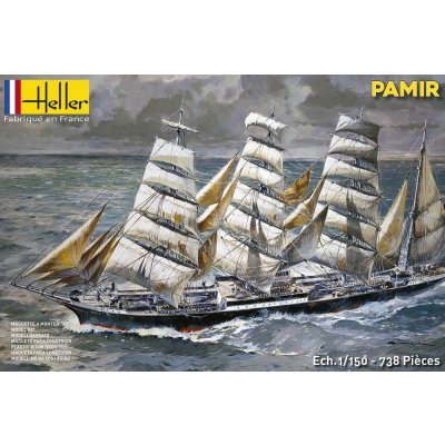 Heller Pamir model lodi 1:150