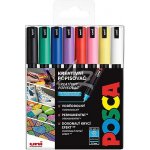 Uni Posca PC-1MR sada 8 ks základní barvy – Zboží Živě