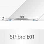 Profil Team Přechodový profil šampaň E02 100mm 1 m – Sleviste.cz