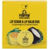 Balzám na rty Dr. pawpaw Scrub & Nourish Lip Scrub & Lip Balm Duo balzám na rty 16 g